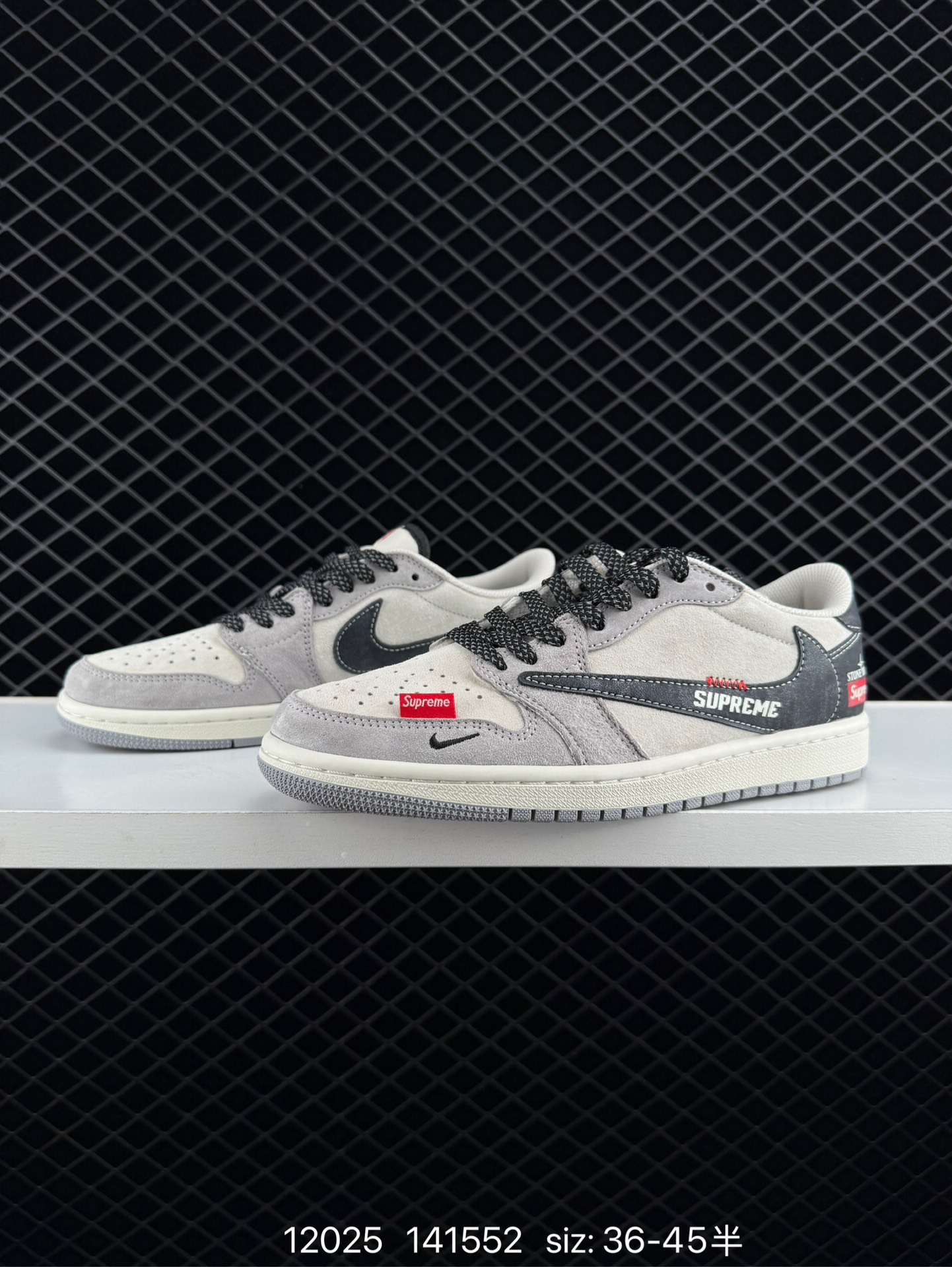 Fragment x Travis Scott x UNDEFEATED Air Jordan 1 Low